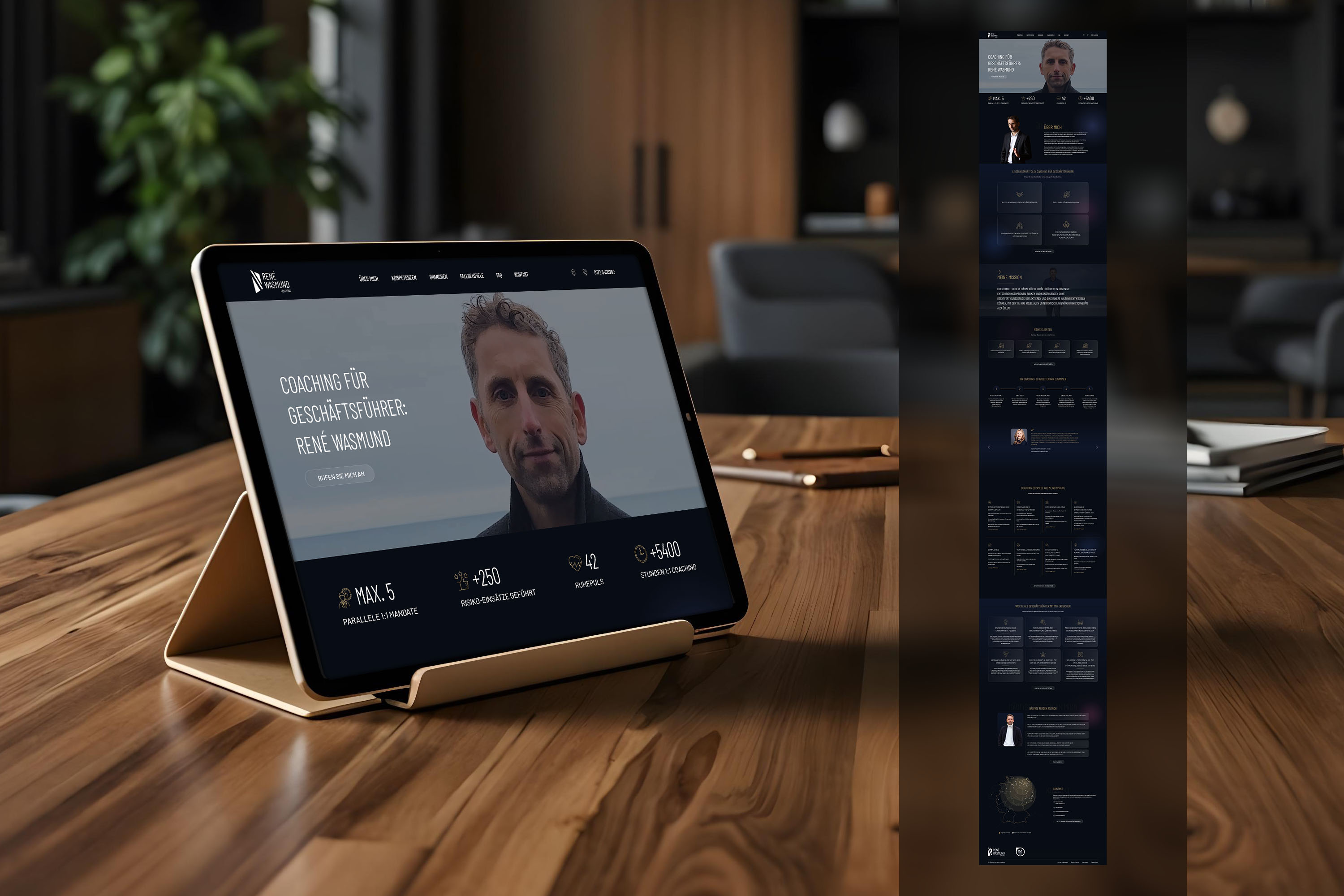 Website-relaunch met premium positionering